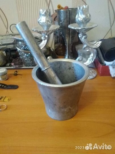 Ступка с пестиком СССР