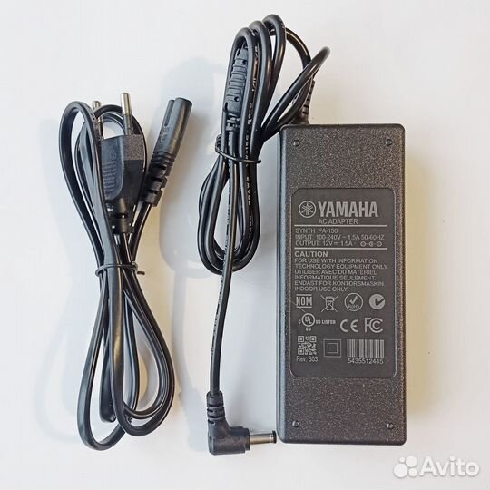 Блок питания синтезатора Yamaha 12V аналог PA-150