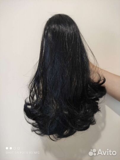 Хвост шиньон на крабе