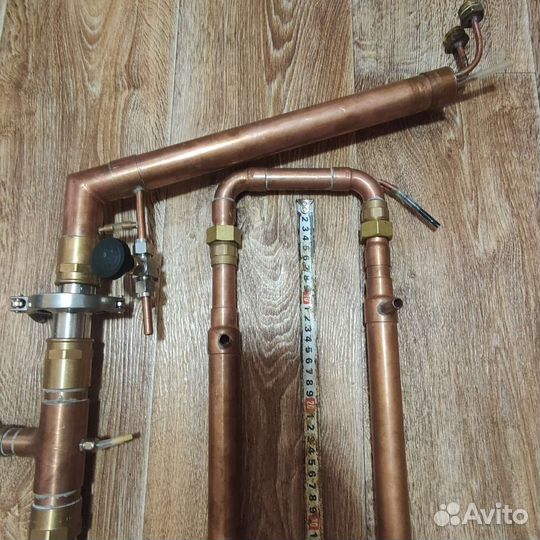 Медная ректификационная колонна