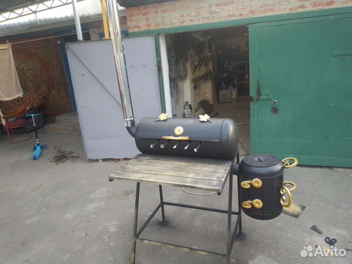 Мангал - коптильня