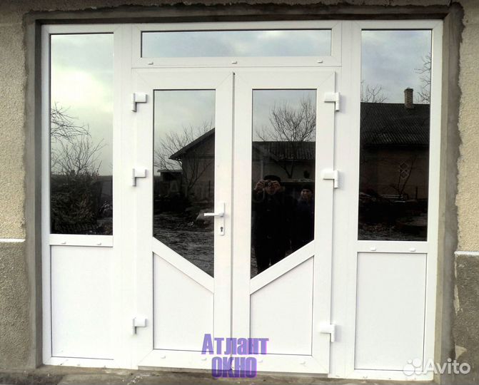 Входные Алюминиевые двери