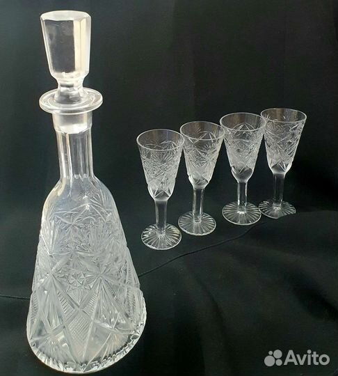 Графин хрустальный СССР