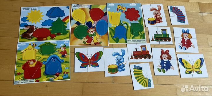 Развивающие игрушки пакетом