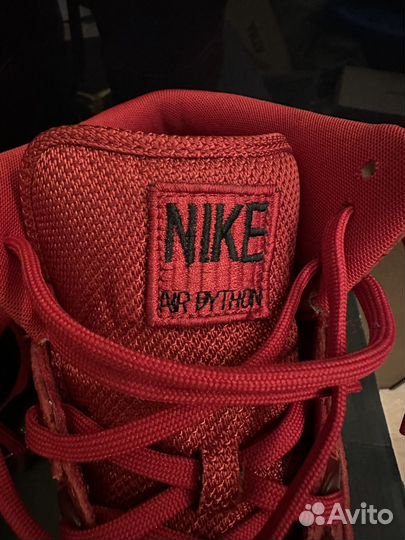 Кроссовки nike AIR python 'RED october'