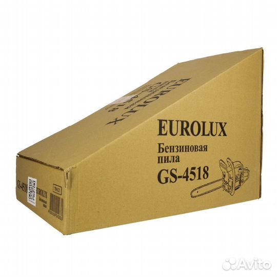 Бензопила Eurolux GS-4518 70/6/25, 3.1 лс, 72 звен