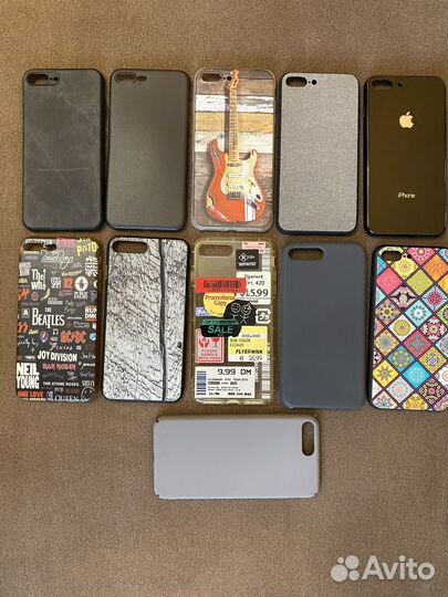 Чехлы на iphon 7+ или 8+