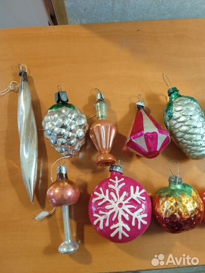 Елочные игрушки СССР