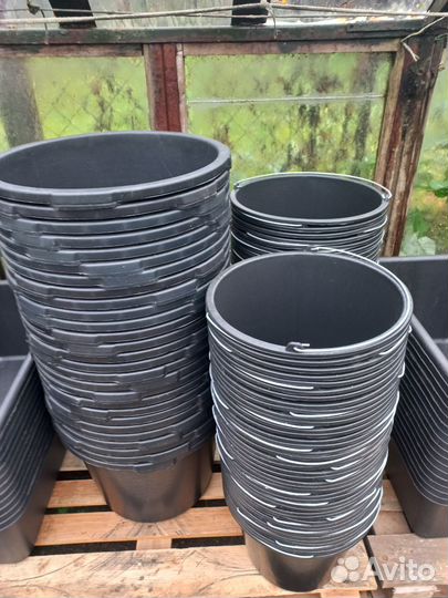 Ведра пластиковые