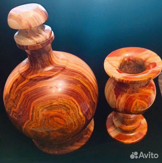 Оникс, Посуда из оникса