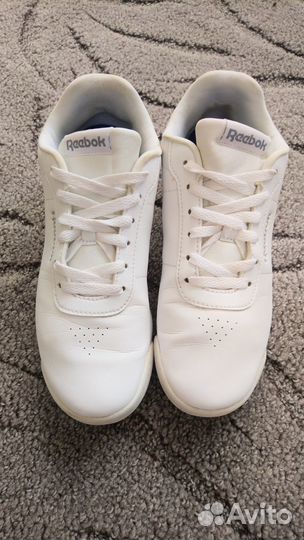 Кеды reebok белые 25.5 см