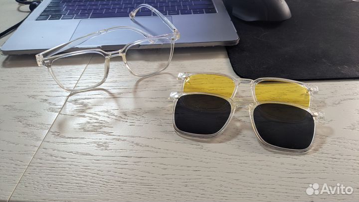 Очки с магнитными накладками