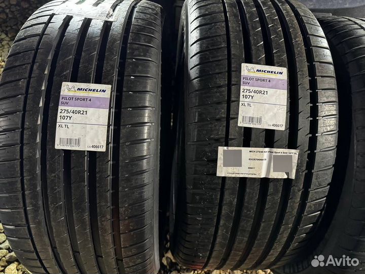 Michelin Pilot Sport 4 SUV 275/40 R21 и 315/35 R21 111Y