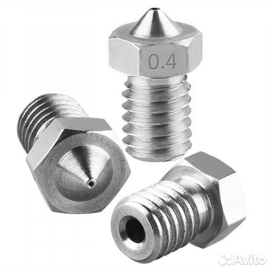 Сопло экструдера E3D-V6 Сталь -1.75 мм- (0.2-1.2