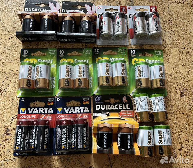 Батарейки LR20 / D - 26 штук