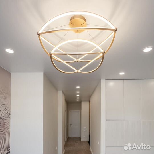 Натяжные потолки под ключ