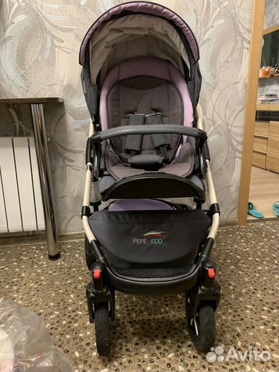 Коляска 3 в 1 verdi Pepe ECO Plus