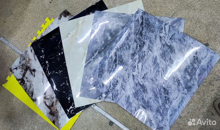 Самоклеющиеся панели мрамор 60*60