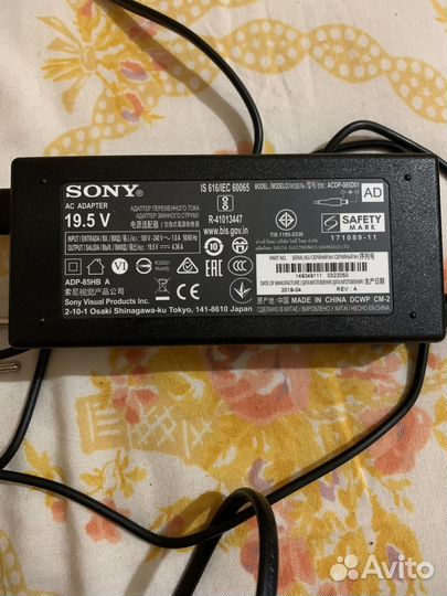 Блок питания для телевизора sony