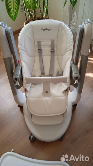 Стульчик для кормления peg perego tatamia белый