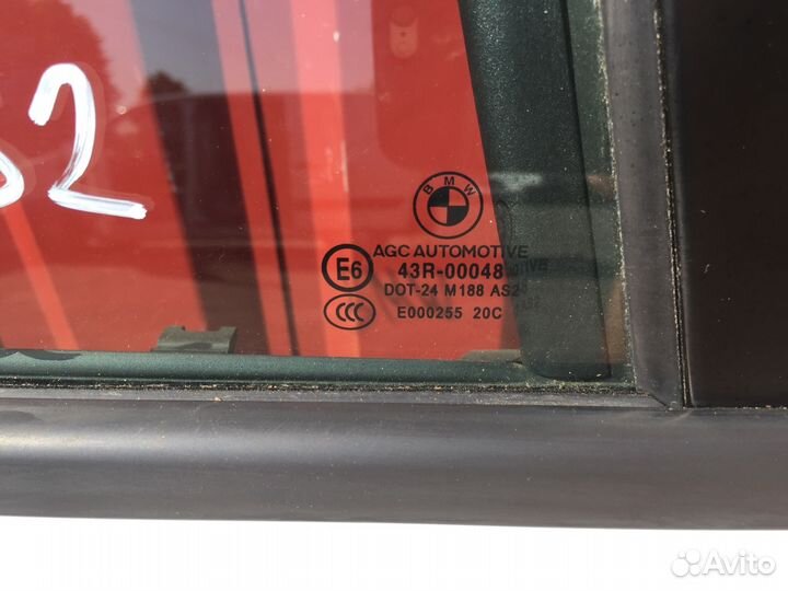 Стекло заднее правое бмв х1 е84