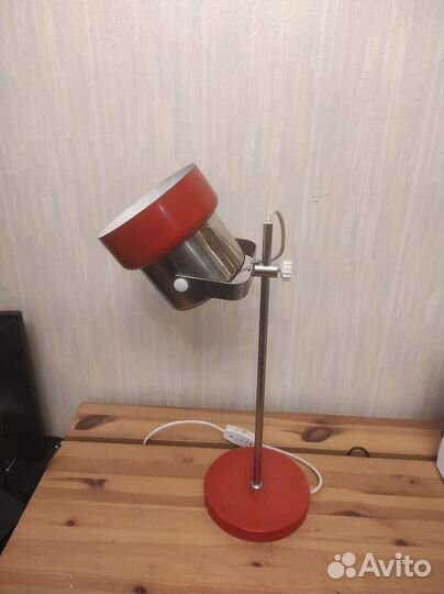 Лампа настольная и торшер ГДР винтаж