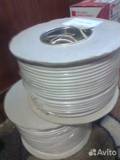 Кабель 1х4 Витая пара на катушке 100 метров 1 шт