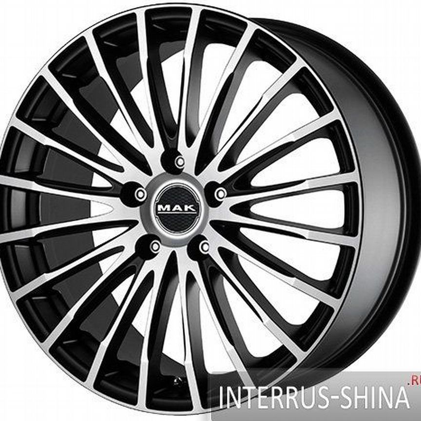 Диски Mak Fatale 7.5x17 5x112 ET50 D57.1 Ice Black