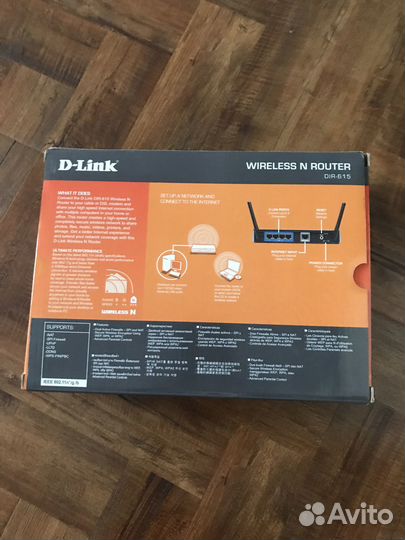 Роутер Dlink DIR-615