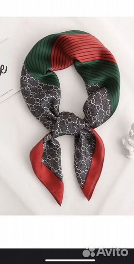 Платок на шею, под рубашку офисный