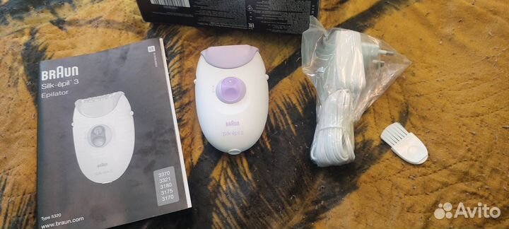 Электрический эпилятор Braun 3170