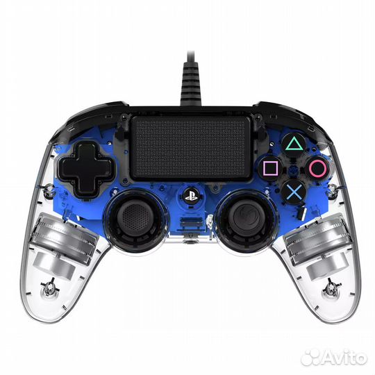 Геймпад Nacon Compact для PS4/PC (crystal blue)