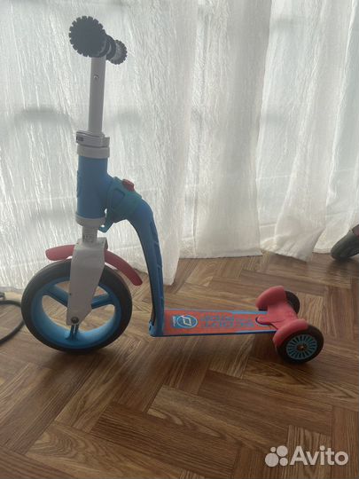 Самокат беговел 2 в 1