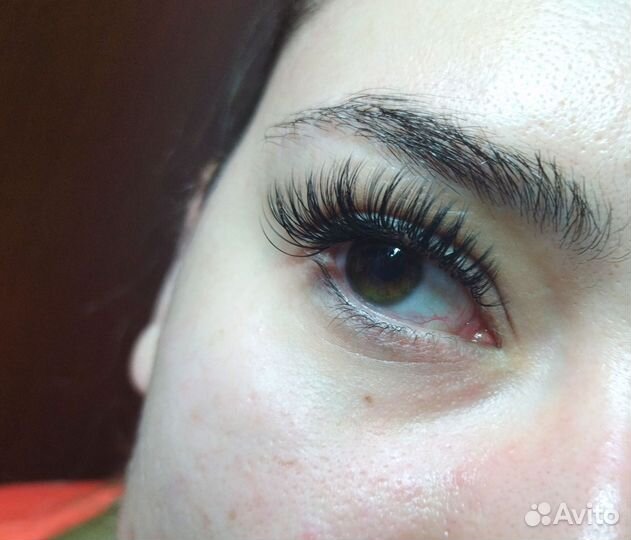 Наращивание ресниц на дому