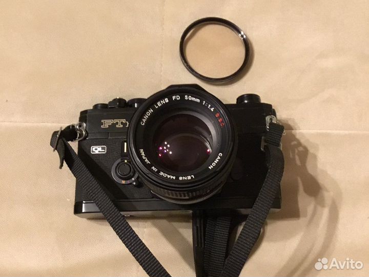 Canon FTb QL + Canon lens FD 50 mm 1,4s.s.c