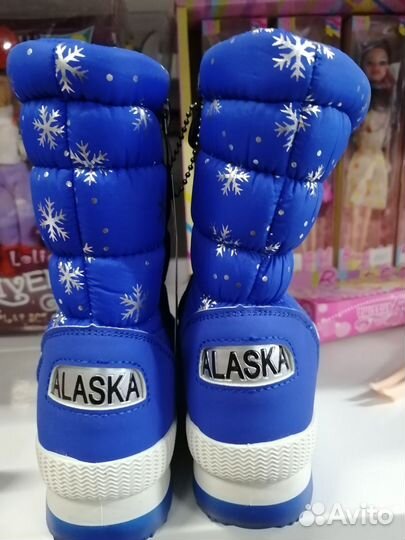 Дутики зимние для девочки р 28, 29
