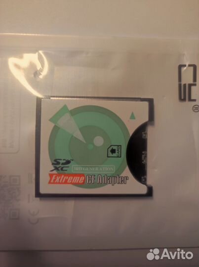 Адаптер SD to CF новый