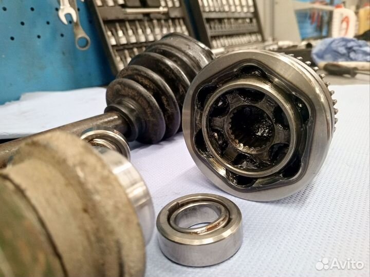 Привод передний левый airtrek cu2w 4g63