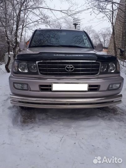 Защита бампера 53/76 мм Toyota Land Cruiser 100