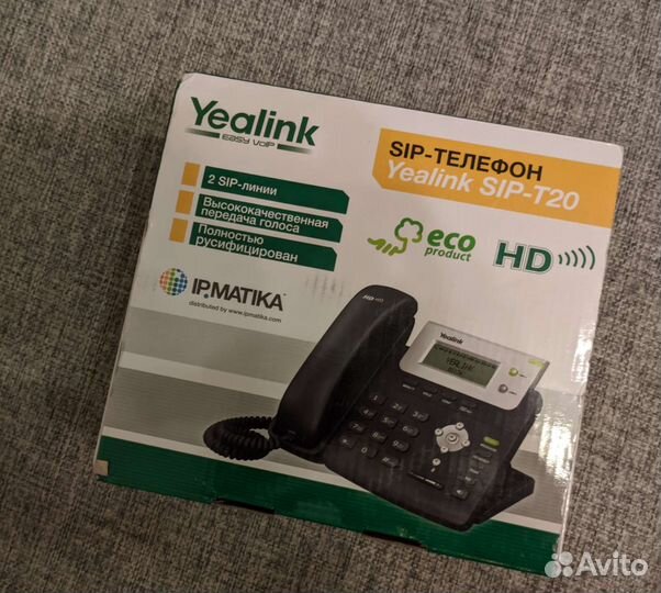 Sip-телефоны Yealink SIP T20