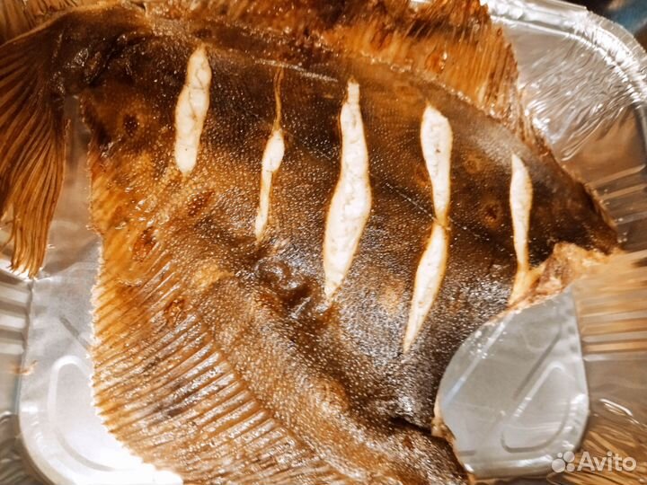 Рыб запечённая камбала