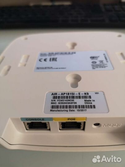 WiFi точка доступа Cisco AIR-AP1815I-E-K9