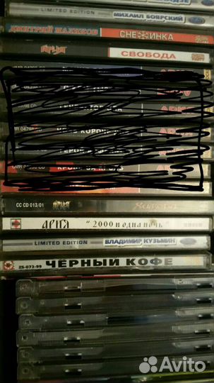 Музыка на CD и MP3 дисках