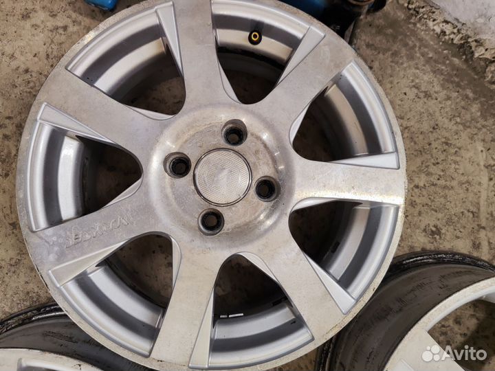 Литые диски r15 4 100