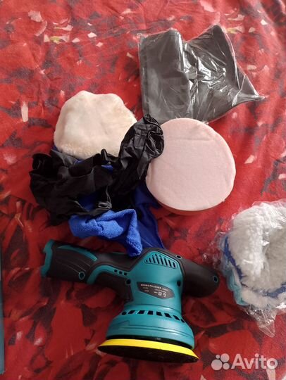 Полировальная машинка аккумуляторная