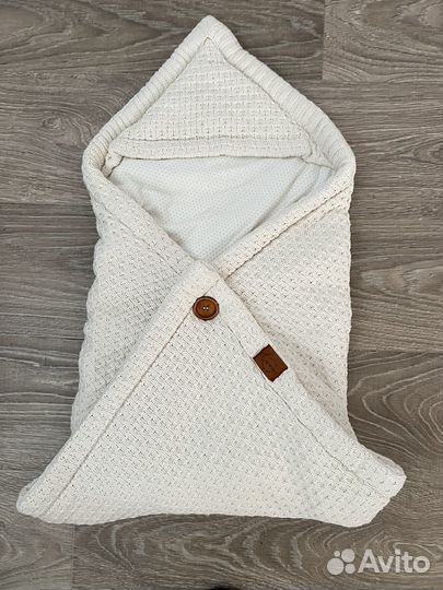 Конверт одеяло на выписку весна loom