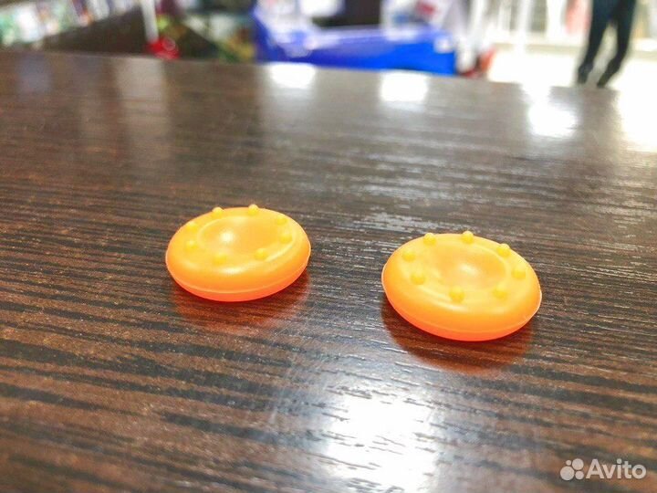 Накладки на стики Dualshock 4 (Оранжевые)