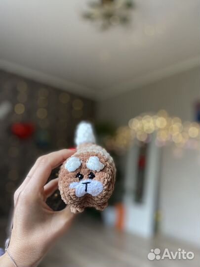 Брелок, капибара, котик, шмель, вязанные миньоны