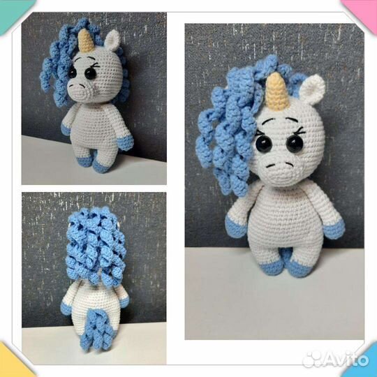 Вязаные игрушки ручной работы