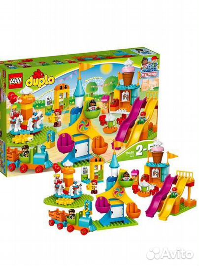 Lego duplo 10840 Большой парк аттракционов